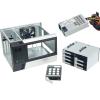 DirectNine Basics ZhenLoong-X86 8 Bay Hard Disk Drive hot swappble NAS case Server Storage Chassis 12Gb backbplane SFF8643 Support MATX/ITX MB Comes with Enhance ENP7140B 400W Flex PSU/USB3.0 * 2 view 1