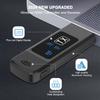 2025 Upgraded Wireless HDMI Transmitter and Receiver, Plug & Play, 2.4G+5G Wireless HDMI Extender 4K Input 1080P Output with LED Screen for Audio to Monitor from Laptop/TV Box, Matte Black view 4