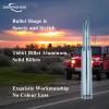 Enmpnornb 5.5inch Chrome Stubby Bullet Antenna Replacement for Various car Models,Dodge, Chevrolet, Raptor Truck Antenna Accessories view 4