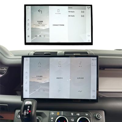 13.3 inch Car Radio Screen Upgrade for Land Rover Defender 2020 2021 2022 Multimedia Player Touch Screen Upgrade Head Unit Tape Recorder GPS Navigation