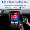 ZWNAV Android Tesla Style Car Stereo for Chevrolet Camaro 2010-2015, IPS Touch Screen,4G RAM Car GPS Navigation Head Unit, Carplay, Radio, Bluetooth, WiFi,DSP (Grey, 8+256GB) view 4