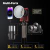 Ambitful Q100Lite Combo 100W LED Video Light, Portable COB Photography Camera Light, Bi-Colour 2700K-6500K with 5000mAh Power Stick App Control, Reflector + Diffuser, Carry Bag view 4