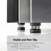 4PCS Speaker Isolators, Spring Speaker Spikes HiFi Stand Feet Pads Shock Absorber Isolation Pucks for Audio,Speakers, Subwoofers, Home Theater (Black) view 2