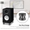 4PCS Speaker Isolators, Spring Speaker Spikes HiFi Stand Feet Pads Shock Absorber Isolation Pucks for Audio,Speakers, Subwoofers, Home Theater (Black) view 3