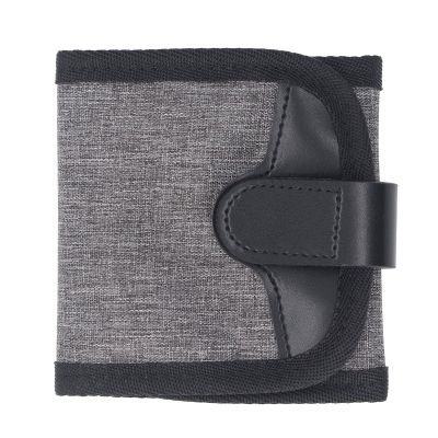 Zopsc Lens Filter Pouch Case, CPL ND Lens Filter Compact Organizer Bag, Shockproof Lens Filter Carry Case for 3 Filters, Up to 72mm
