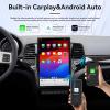 ZWNAV Android 13 Car Stereo for Jeep Grand Cherokee 2011-2013 Tesla Style,IPS Touch Screen, Carplay Radio GPS Navigation Head Unit, Bluetooth Multimedia Player (2011-2013 Model, Piano Black) view 4