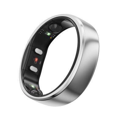 RingConn Gen 2 Smart Ring - Sleep Apnea Monitoring(Silver, Size 14)