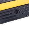 Heavy-Duty Cable Protector Ramp 3-Pack - 1 Channel, 6600Lbs Load Capacity, Includes 12 Bolts for Easy Installation on Asphalt, Concrete, Gravel Driveways view 4