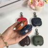 [3 in 1] TSVSXS Leather Case Compatible with AirPods 4 with Keychain, Soft PU Shockproof Protective Cover with Cleaning Pen Compatible with AirPods 4 with Active Noise Cancellation view 4