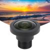 Fisheye Camera Lens, Wide Angle Fisheye Lens, HD 12 Megapixel Lens, M12 Panoramic CCTV Camera Lens, 1.3mm 1/2.7in High Definition Panorama Lens for Sports Camera view 2
