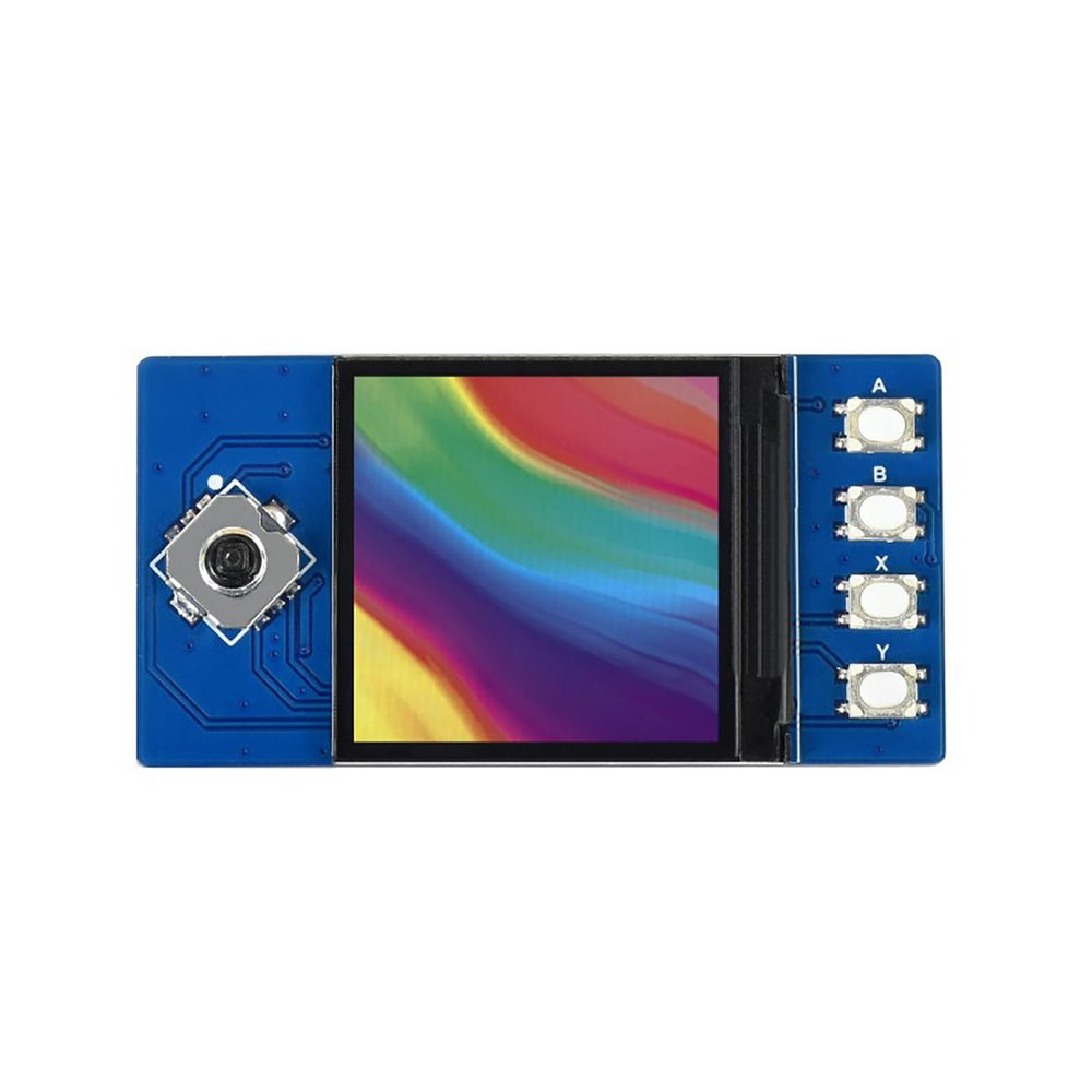 1.3 Inch LCD Display for Raspberry Pi Pico IPS Screen Module 65K RGB Colors 240x240 Pixels Embedded ST7789 Driver with C/C++/MicroPython Demo Using SPI Bus