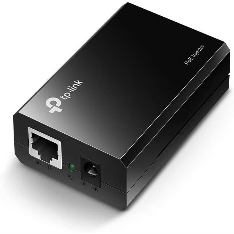 TL-PoE150S 802.3af Gigabit Power Over Ethernet PoE Injector Adapter. | Convert Non-PoE to PoE Adapter | Auto Detects The Required Power, up to 15.4W | Plug & Play | Distance Up to 100 Meters.