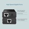 TL-PoE150S 802.3af Gigabit Power Over Ethernet PoE Injector Adapter. | Convert Non-PoE to PoE Adapter | Auto Detects The Required Power, up to 15.4W | Plug & Play | Distance Up to 100 Meters. view 3