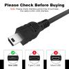 UC-E4 USB Cable for Nikon Compatible with Nikon D40 D40X D50 D60 D70 D70S D80 D90 D100 D200 D300 D300S D600 D610 D700 D3000 D3100 D7000 D1H D2X D2XS D2H D2HS D3 D3S D3X D4 Digital SLR Camera (5ft) view 3