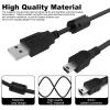UC-E4 USB Cable for Nikon Compatible with Nikon D40 D40X D50 D60 D70 D70S D80 D90 D100 D200 D300 D300S D600 D610 D700 D3000 D3100 D7000 D1H D2X D2XS D2H D2HS D3 D3S D3X D4 Digital SLR Camera (5ft) view 4