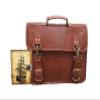 11x15 Inch Genuine Leather Messenger Shoulder Bag Vintage Crossbody Laptop & Tablets Satchel for Men & Women view 1