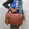 11x15 Inch Genuine Leather Messenger Shoulder Bag Vintage Crossbody Laptop & Tablets Satchel for Men & Women view 2