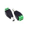 10 Pcs 12V 2.1 x 5.5mm 5.5 * 2.5mm DC Power Female Jack Adapter Connector for Led Strip Light 3528 5050 5630 5730(5.5X2.5mm Male) view 1