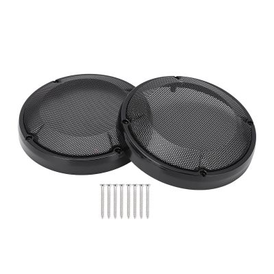 Excellent Quality Motorcycle Speaker Mesh Cover with Installation for Touring Glide Enthusiasts 1983-2020 (Glossy Black)