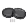 Excellent Quality Motorcycle Speaker Mesh Cover with Installation for Touring Glide Enthusiasts 1983-2020 (Glossy Black) view 1