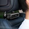 for MINI Car Mounted Seat Back Cooling Fan, Portable USB Refrigeration Car Bladeless Fan Car Large Wind Electric Fan Rear Pew Fan for SUV Truck and Cars(Black) view 2
