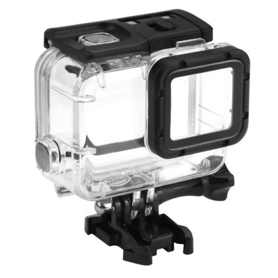 PC + Aluminum Alloy Underwater Diving Waterproof Housing Case with Touch Back Cover for GoPro Hero7 Action Camera Accessories