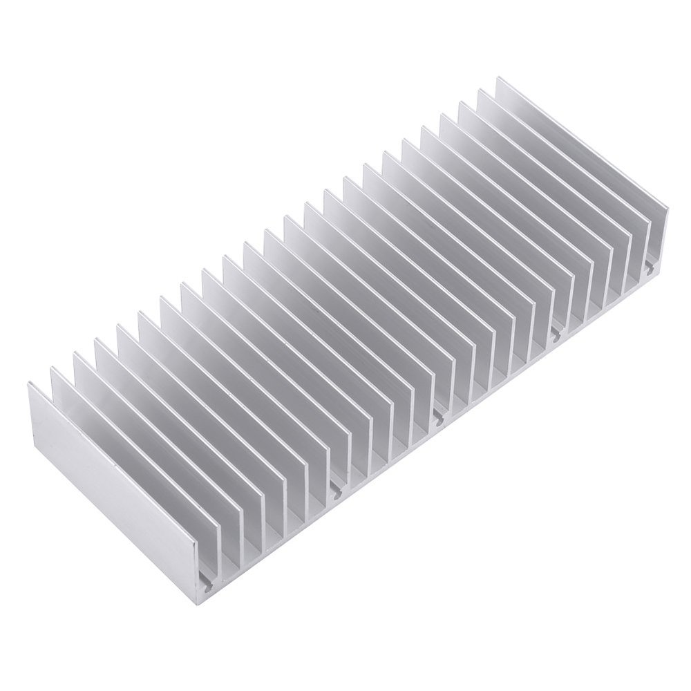 1 Piece Aluminum Radiator Cooling Radiator Dense 24 Teeth 150mm Heat Dissipation Module Used for Circuit Board