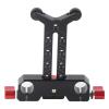 Lens Mount Lightweight Height Adjustable 2kg Loading Long Aluminum Alloy Lens Holder with Pulley for Camera Shoulder Rig view 4