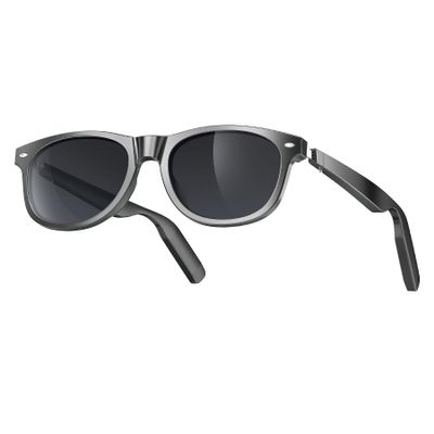 Fostex Polarized Smart Glasses with Voice Assistant, Bluetooth Glasses 10H Music 8H Call, 7-Day Standby, Ultra Light 36g for Driving Outdoor Running Small Face Fashion Gift