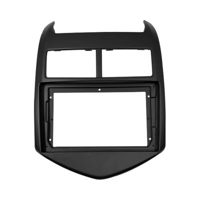 KONGDSDM Car Radio Panel Car 2Din Audio Face Plate Frame Fit for Chevy Aveo/Sonic 9" Big Screen DVD Player Stereo Panel Mount Kit Durable