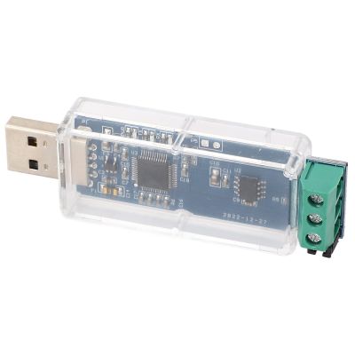 ANGGREK USB to CAN Module, 5V PCB USB to CAN Bus Converter Adapter Non Isolated Chip Open Source 1M Baud Rate for Laboratories