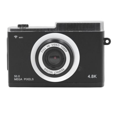 48MP Digital Camera, 1080P HD Vlogging Camera with 8X Digital Zoom, 2.4 Inch Screen Anti Shake Compact Camera with MP3 Player Various Filters Games Beautify Frames