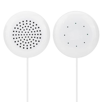 Mini Speaker, Laptop Speakers Subwoofer Speaker Portable Powerful White Lightweight Pillow Speaker, 3.5mm for Phone Compatible WithMP3