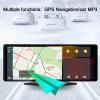 10.26 Touchscreen Wire Less Portable Car Stereo Android Auto, Car Play Navigation with Voice Control, Bluetooth Call Music, AUX FM Transmitter, Car Radio Receiver view 2