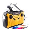Weather Radio, Multifunction 4 Power Supply AM FM NOAA Emergency Radio with Adjustable Brightness for Camping, Outdoor (Yellow) view 1