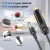 for Starlink Mini DC Power Cable, 18AWG IP68 Water Proof Mini DC Power Cord, DC Car Charger Power Supply Cable Power Extension Cord Replacement for Trucks Buses Lorries Ships (5M) view 2