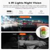 Bundle: Vantrue N2X Front and Inside Dash Cam + 256GB SD Card Dual Dashcam, Infrared Cabin Camera, STARVIS 2, GPS, 24Hrs Parking Mode, WiFi Dash Cam view 3