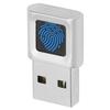 USB Fingerprint Reader, Mini Fingerprint Scanner PC Dongle 360 Degrees Touch Fast Matching Fingerprint Reader, Auto Improve Sensitive for Desktops & Notebooks, for 10, 11 view 1