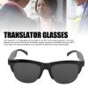Yunir Smart Glasses, Audio Eyewear Music Bluetooth5.3 Sunglasses, 137 Languages Translator Smart Glasses view 2