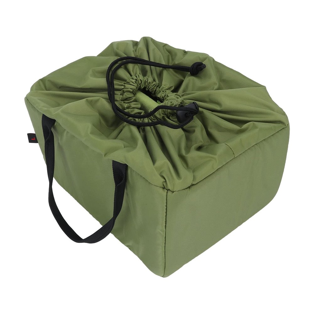 ANGGREK DSLR Camera Inner Bag, Fruit Green Camera Inner Bag Convenient Nylon Super Storage Function with Carrying Handle for Outdoor
