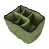 ANGGREK DSLR Camera Inner Bag, Fruit Green Camera Inner Bag Convenient Nylon Super Storage Function with Carrying Handle for Outdoor view 3