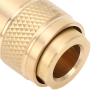 Water Cooled Gas Adapter, Water Cooled Gas Quick Connector for Equipment, Brass Material, 6mm view 3