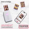 FUJIFILM INSTAX Mini Link 3 Smartphone Printer Bundle with Fujifilm Instax Mini Film (20 Sheets), Hanging Photo Frames, Table top Photo Frame for Mini Film (Clay White) view 4