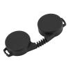 Rubber Binoculares Eyepiece Cover, Rain, Dust, and Scratch for 8x30 10x30 8x32 10x32 8x42 10x42 8x50 Binoculars, Easily Attachable Rainguard Cover view 3