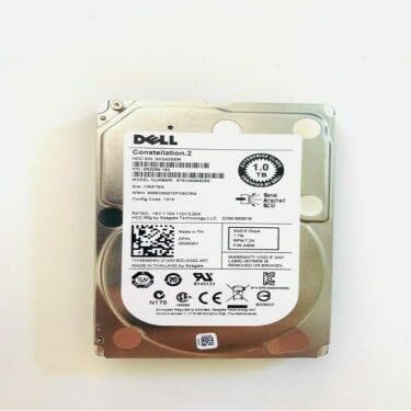 Ayzung 9W5WV for DELL 09W5WV 1TB 7.2K 6G SFF SAS Hard Drive Seagate ST91000640SS W/Tray