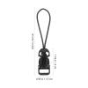 Angoily 10pcs Qd Loop Adapter for Camera Strap Connector for Neck Sling Belt Compatible Dslr and Mirrorless Cameras Easy Installation Wire Loop view 2