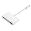 6 in 1 Memory Card Reader Adapter for Photography, Plug and Play High Speed USB C Smart Camera Storage Card for Phones Laptop Computers view 3