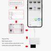6 in 1 Memory Card Reader Adapter for Photography, Plug and Play High Speed USB C Smart Camera Storage Card for Phones Laptop Computers view 4