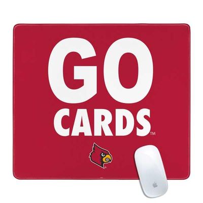 Skinit Medium Gaming Mouse Pad - Officially Licensed Go Cards Design with Stitched Edges, Waterproof, Non-Slip Rubber Base, Desk Mat for Keyboard & Mouse, 17.7" x 15.75" inches