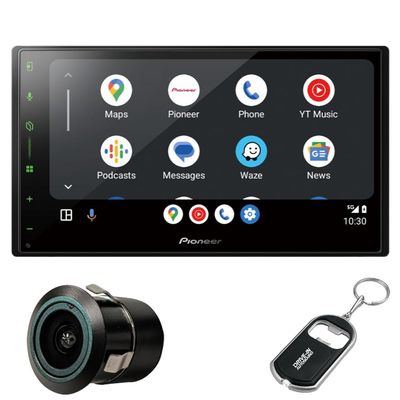 Pioneer DMH-2000NEX 6.8" Double-DIN Digital Multimedia Receiver with Back-Up Bullet Camera